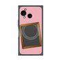 プレミアムスクエアケース with SnapMag［ Photo Frame - Pink ］