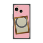 プレミアムスクエアケース with SnapMag［ Photo Frame - Pink ］