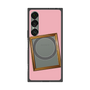 プレミアムスクエアケース with SnapMag［ Photo Frame - Pink ］