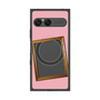 プレミアムスクエアケース with SnapMag［ Photo Frame - Pink ］
