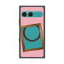 プレミアムスクエアケース with SnapMag［ Photo Frame - Pink ］
