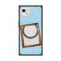 プレミアムスクエアケース with SnapMag［ Photo Frame - Light Blue ］