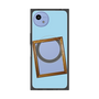 プレミアムスクエアケース with SnapMag［ Photo Frame - Light Blue ］