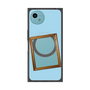 プレミアムスクエアケース with SnapMag［ Photo Frame - Light Blue ］
