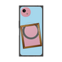 プレミアムスクエアケース with SnapMag［ Photo Frame - Light Blue ］