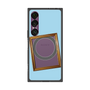 プレミアムスクエアケース with SnapMag［ Photo Frame - Light Blue ］