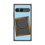 プレミアムスクエアケース with SnapMag［ Photo Frame - Light Blue ］