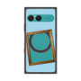 プレミアムスクエアケース with SnapMag［ Photo Frame - Light Blue ］