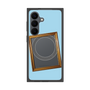 プレミアムスクエアケース with SnapMag［ Photo Frame - Light Blue ］