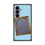 プレミアムスクエアケース with SnapMag［ Photo Frame - Light Blue ］