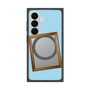 プレミアムスクエアケース with SnapMag［ Photo Frame - Light Blue ］