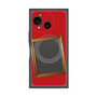 プレミアムスクエアケース with SnapMag［ Photo Frame - Red ］