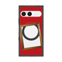 プレミアムスクエアケース with SnapMag［ Photo Frame - Red ］