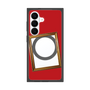 プレミアムスクエアケース with SnapMag［ Photo Frame - Red ］