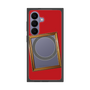 プレミアムスクエアケース with SnapMag［ Photo Frame - Red ］