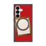 プレミアムスクエアケース with SnapMag［ Photo Frame - Red ］