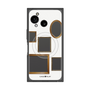 プレミアムスクエアケース with SnapMag［ Photo Frames - White ］