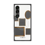 プレミアムスクエアケース with SnapMag［ Photo Frames - White ］