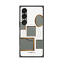 プレミアムスクエアケース with SnapMag［ Photo Frames - White ］