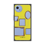プレミアムスクエアケース with SnapMag［ Photo Frames - Yellow ］