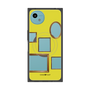 プレミアムスクエアケース with SnapMag［ Photo Frames - Yellow ］