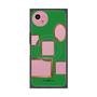 プレミアムスクエアケース with SnapMag［ Photo Frames - Green ］