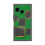 プレミアムスクエアケース with SnapMag［ Photo Frames - Green ］