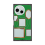 プレミアムスクエアケース with SnapMag［ Photo Frames - Green ］