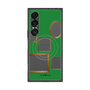 プレミアムスクエアケース with SnapMag［ Photo Frames - Green ］