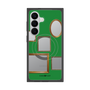 プレミアムスクエアケース with SnapMag［ Photo Frames - Green ］