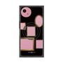 プレミアムスクエアケース with SnapMag［ Photo Frames - Black ］