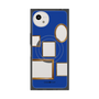 プレミアムスクエアケース with SnapMag［ Photo Frames - Blue ］