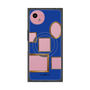 プレミアムスクエアケース with SnapMag［ Photo Frames - Blue ］