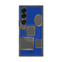 プレミアムスクエアケース with SnapMag［ Photo Frames - Blue ］