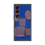 プレミアムスクエアケース with SnapMag［ Photo Frames - Blue ］
