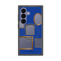 プレミアムスクエアケース with SnapMag［ Photo Frames - Blue ］