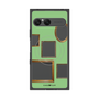 プレミアムスクエアケース with SnapMag［ Photo Frames - Light Green ］