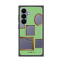 プレミアムスクエアケース with SnapMag［ Photo Frames - Light Green ］