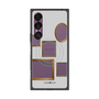 プレミアムスクエアケース with SnapMag［ Photo Frames - Light Gray ］