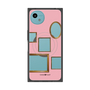 プレミアムスクエアケース with SnapMag［ Photo Frames - Pink ］