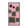 プレミアムスクエアケース with SnapMag［ Photo Frames - Pink ］