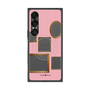 プレミアムスクエアケース with SnapMag［ Photo Frames - Pink ］