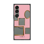 プレミアムスクエアケース with SnapMag［ Photo Frames - Pink ］