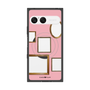 プレミアムスクエアケース with SnapMag［ Photo Frames - Pink ］