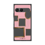プレミアムスクエアケース with SnapMag［ Photo Frames - Pink ］