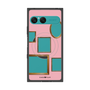 プレミアムスクエアケース with SnapMag［ Photo Frames - Pink ］