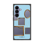 プレミアムスクエアケース with SnapMag［ Photo Frames - Light Blue ］