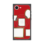 プレミアムスクエアケース with SnapMag［ Photo Frames - Red ］