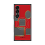 プレミアムスクエアケース with SnapMag［ Photo Frames - Red ］
