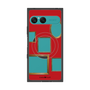 プレミアムスクエアケース with SnapMag［ Photo Frames - Red ］